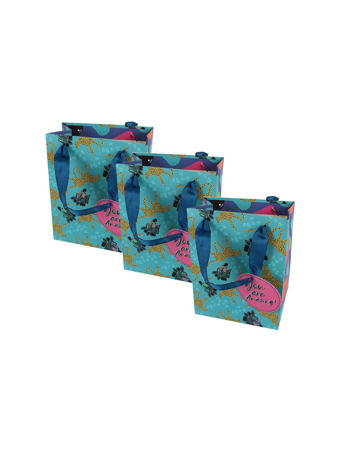 

MARKET99 Multicolored Pack Of 3 Gift Bag, Multi