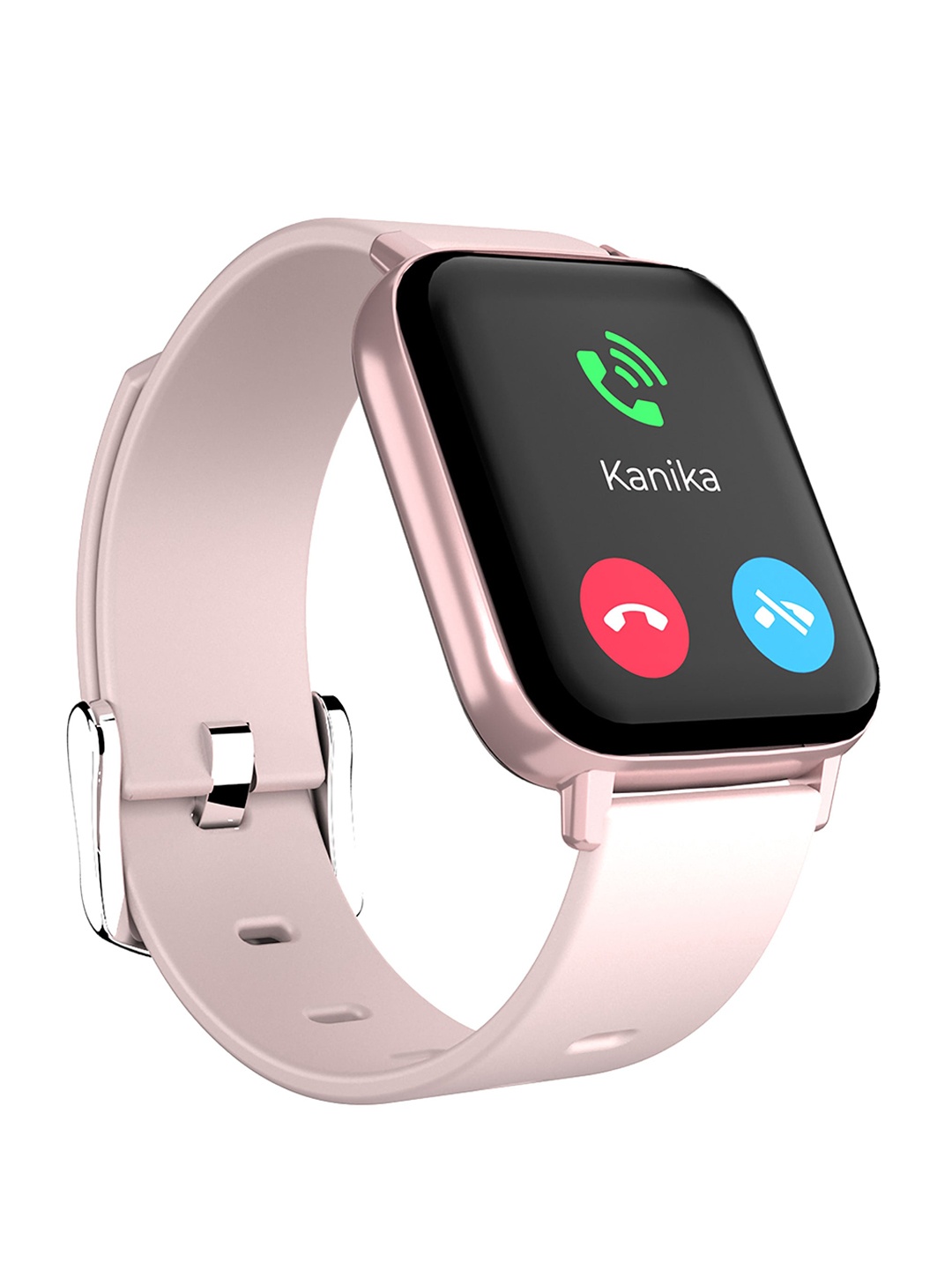 

HAMMER Rose Gold Pulse 3.0 1.69" Display Bluetooth Calling Function Smart Watch