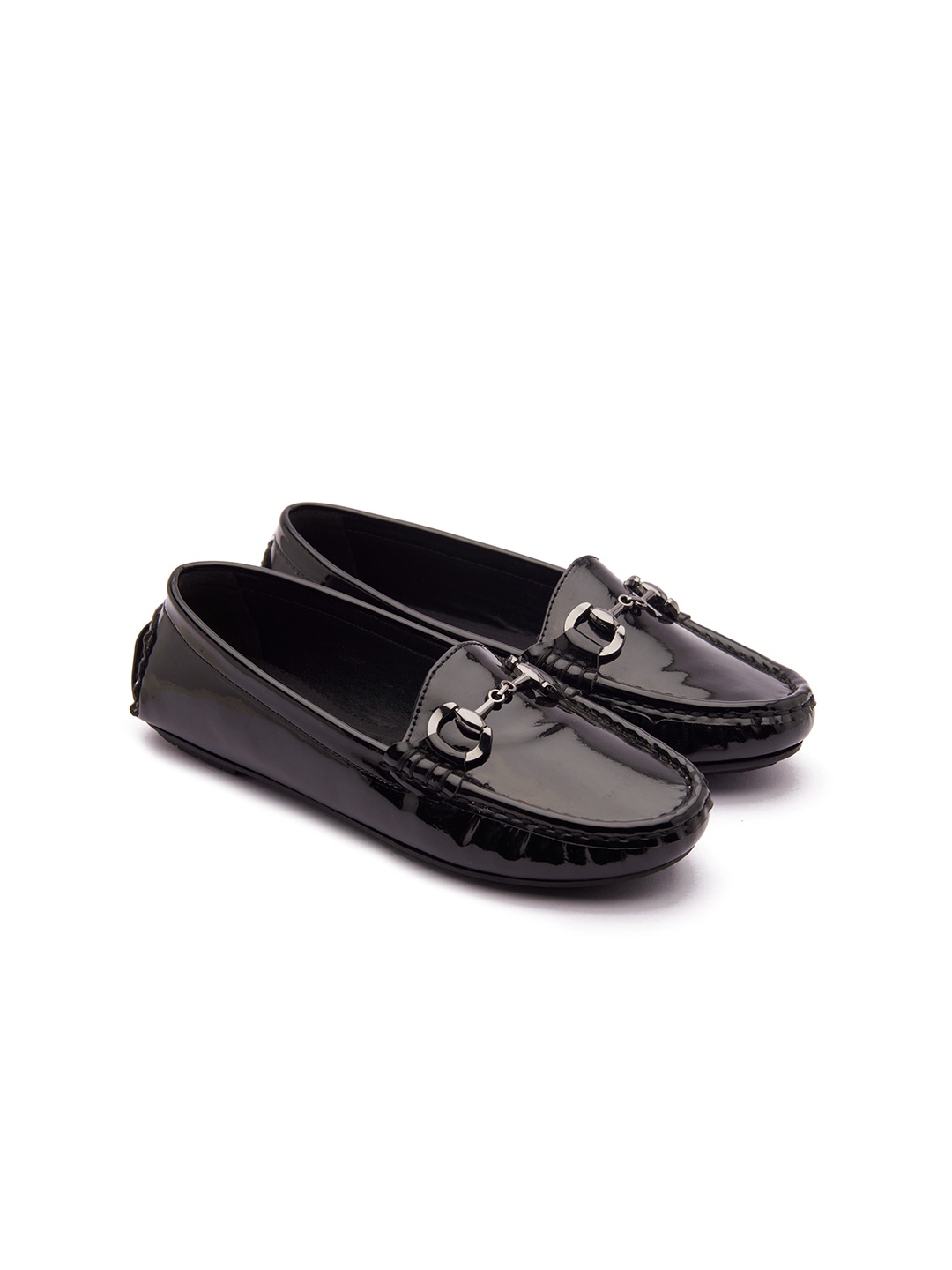 

MICHAEL ANGELO Women Black Loafers