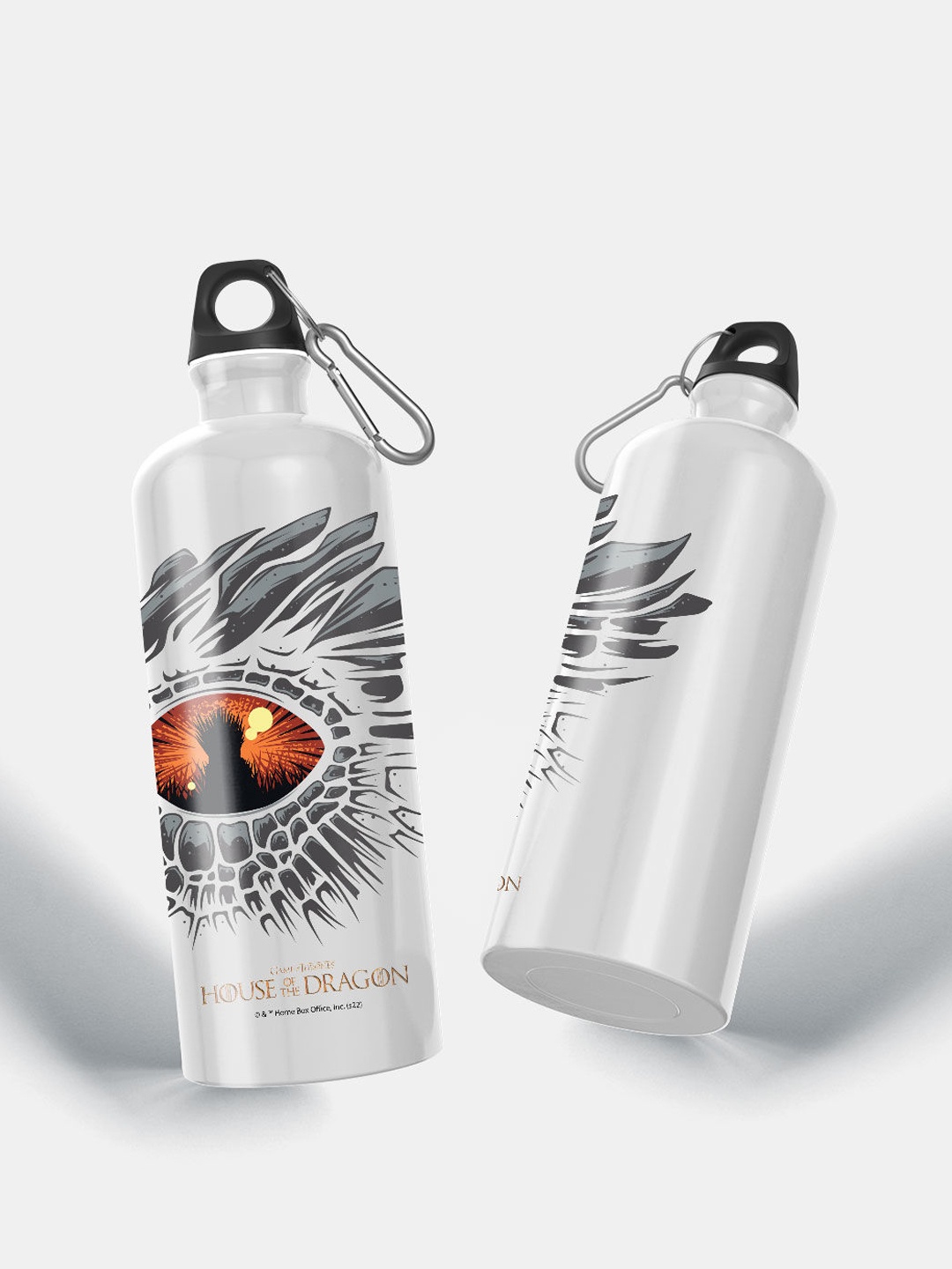 

macmerise White House of Dragon Eye of Dragon Design Aluminium Sipper Water Bottle 750 Ml