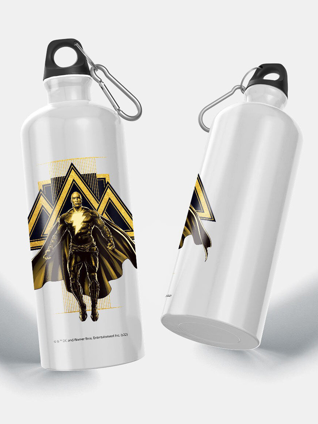 

macmerise White Adam Design Printed BPA Free Sipper Water Bottle 750 Ml