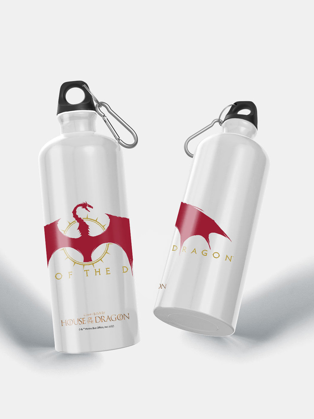 

macmerise White House of Dragon Gold ring dragon Design Aluminium Sipper Water Bottle 750 ml