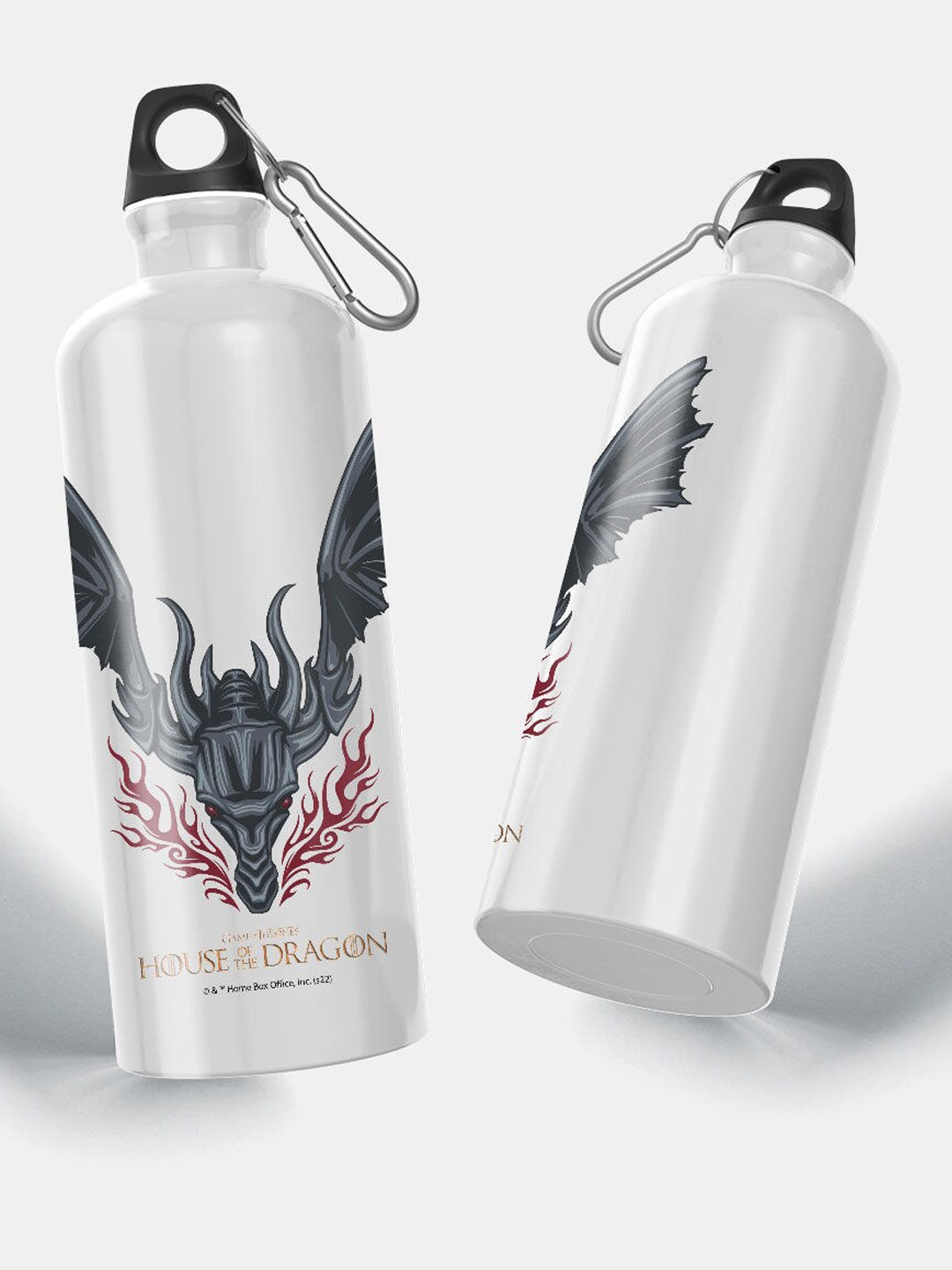 

macmerise White House of Dragon Graphic Dragon Design Aluminium Sipper Water Bottle 750 ML