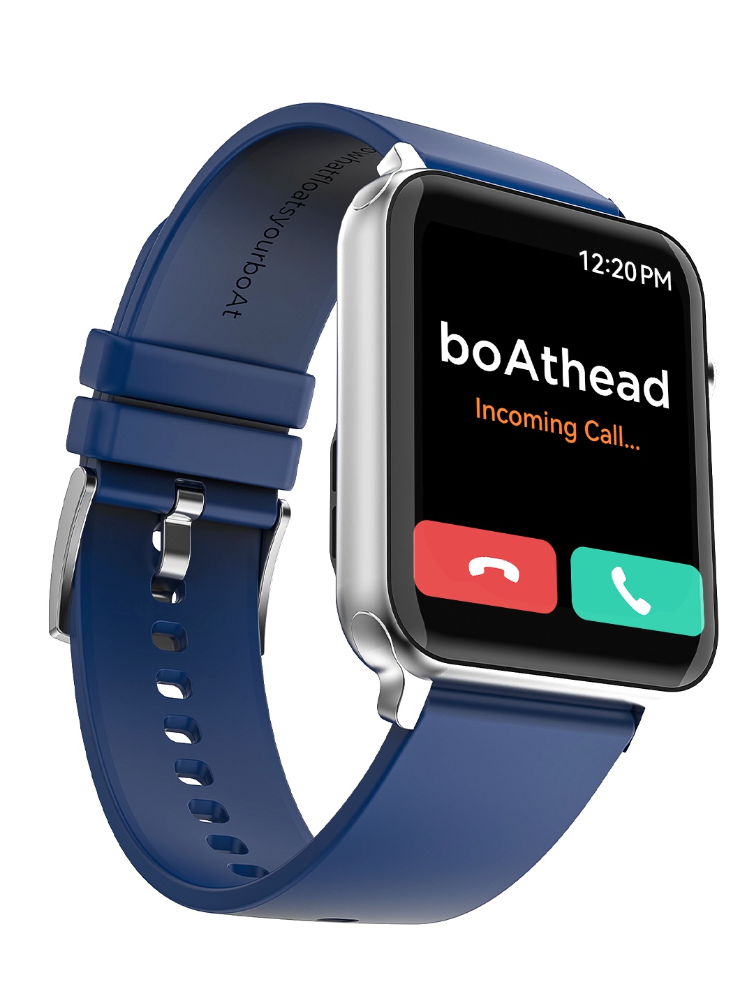 

boAt Storm Call 1.69 inch HD Display With Bluetooth Calling Smartwatch, Navy blue