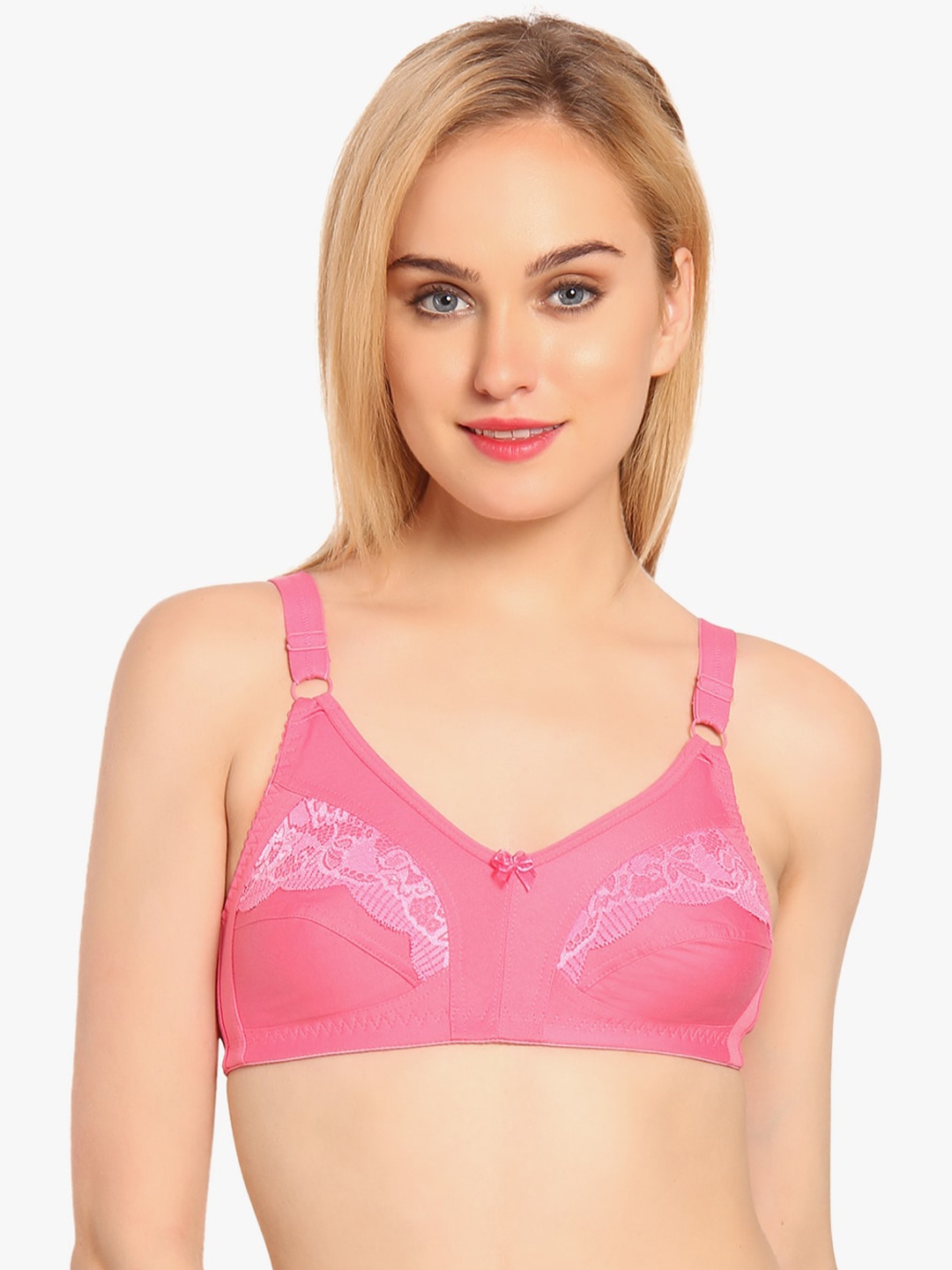 

Innocence Pink Non Wired Everyday Non Padded Bra