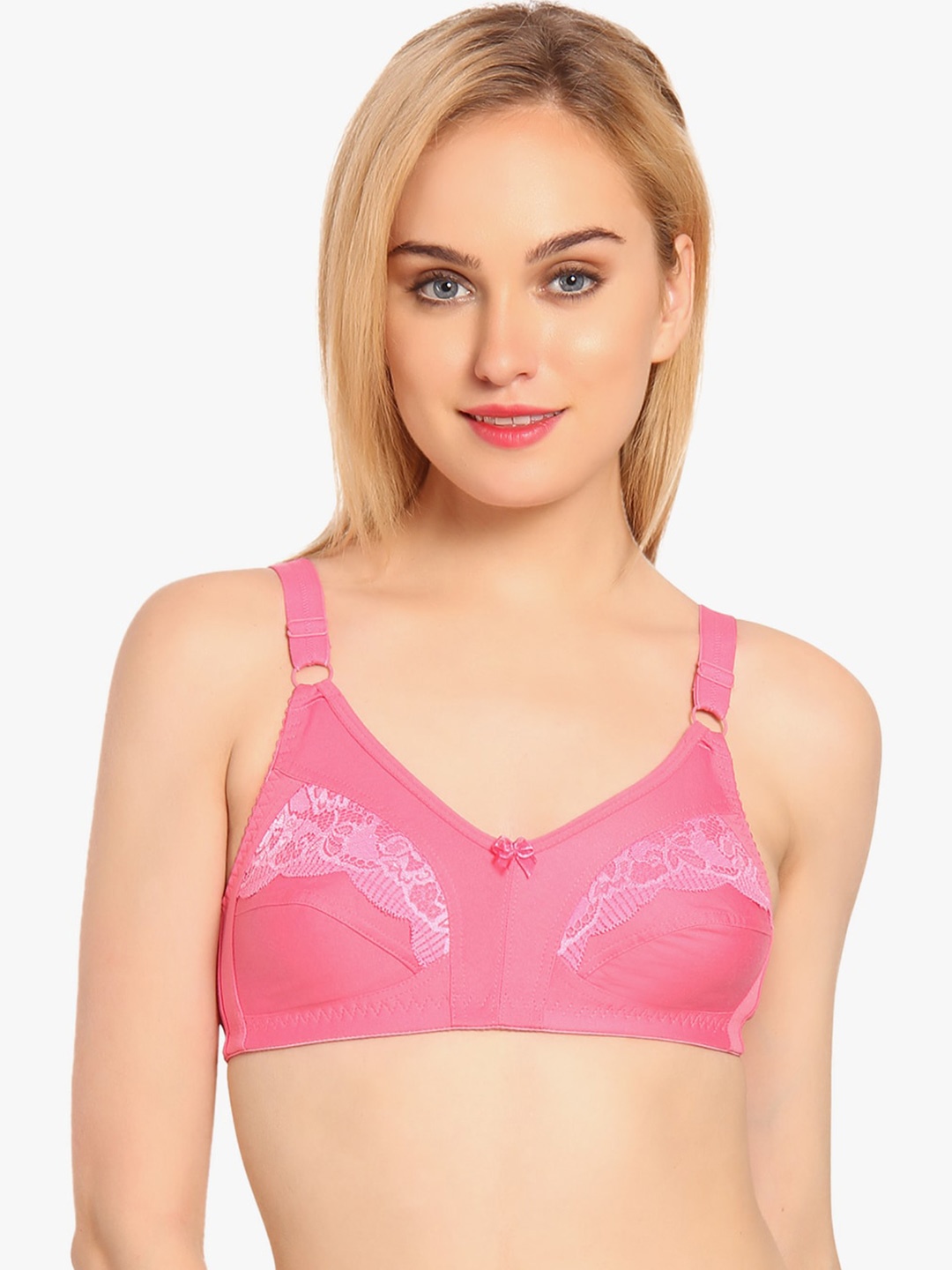 

Innocence Pink Everyday Non Wired Non Padded Bra