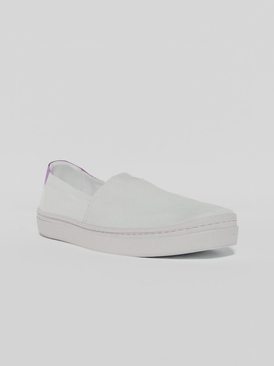 

LOKAIT The Sneakers Company Women White Slip-On Sneakers