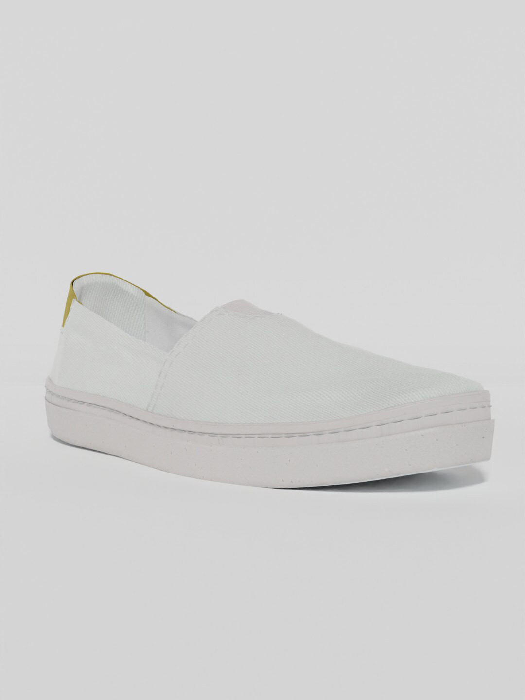 

LOKAIT The Sneakers Company Men White Slip-On Sneakers