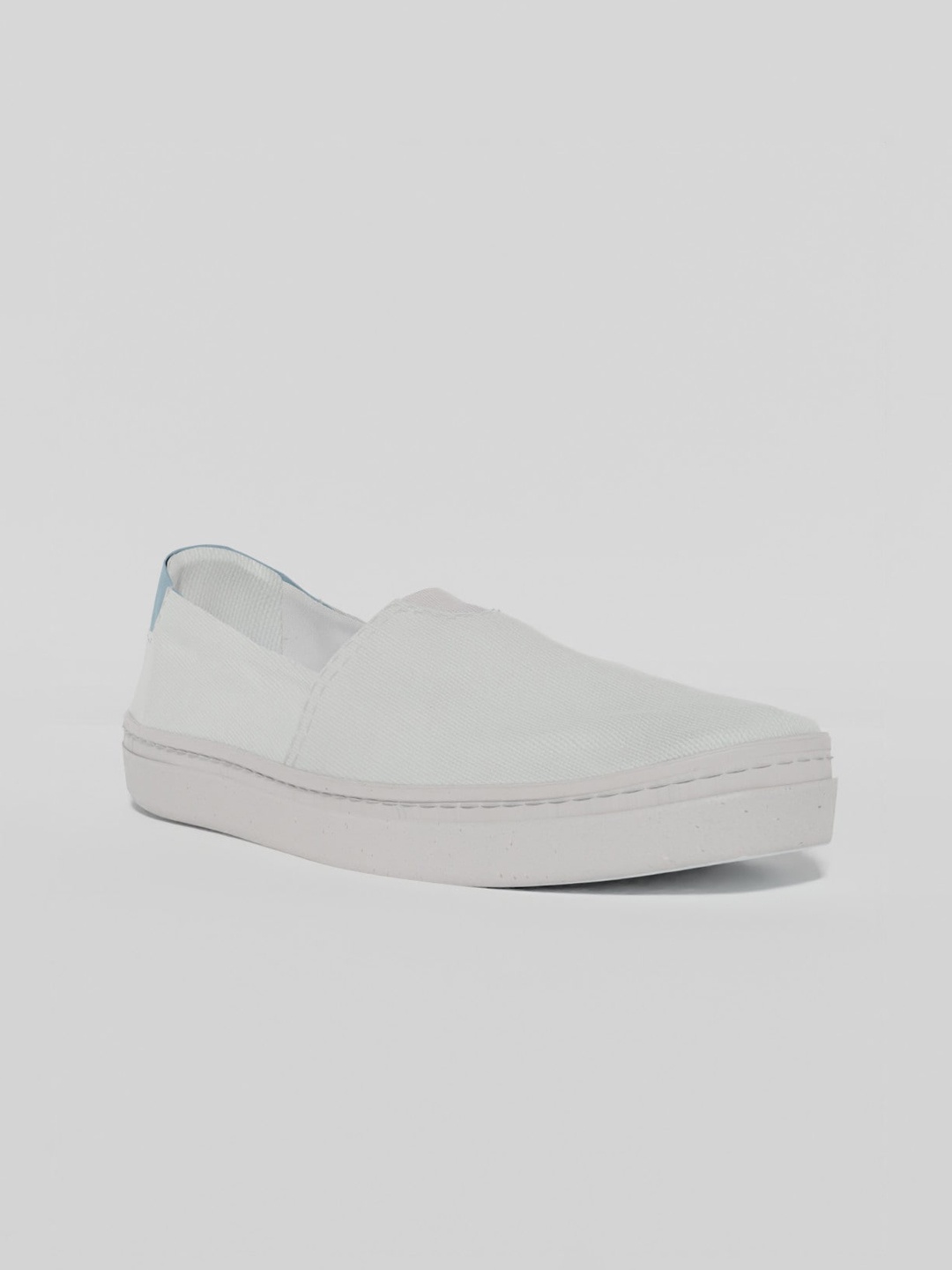 

LOKAIT The Sneakers Company Women White Slip-On Sneakers