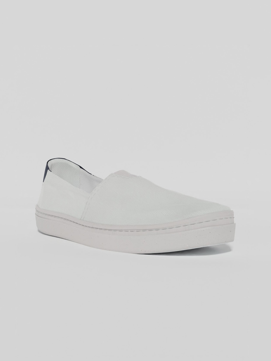 

LOKAIT The Sneakers Company Women White Slip-On Sneakers