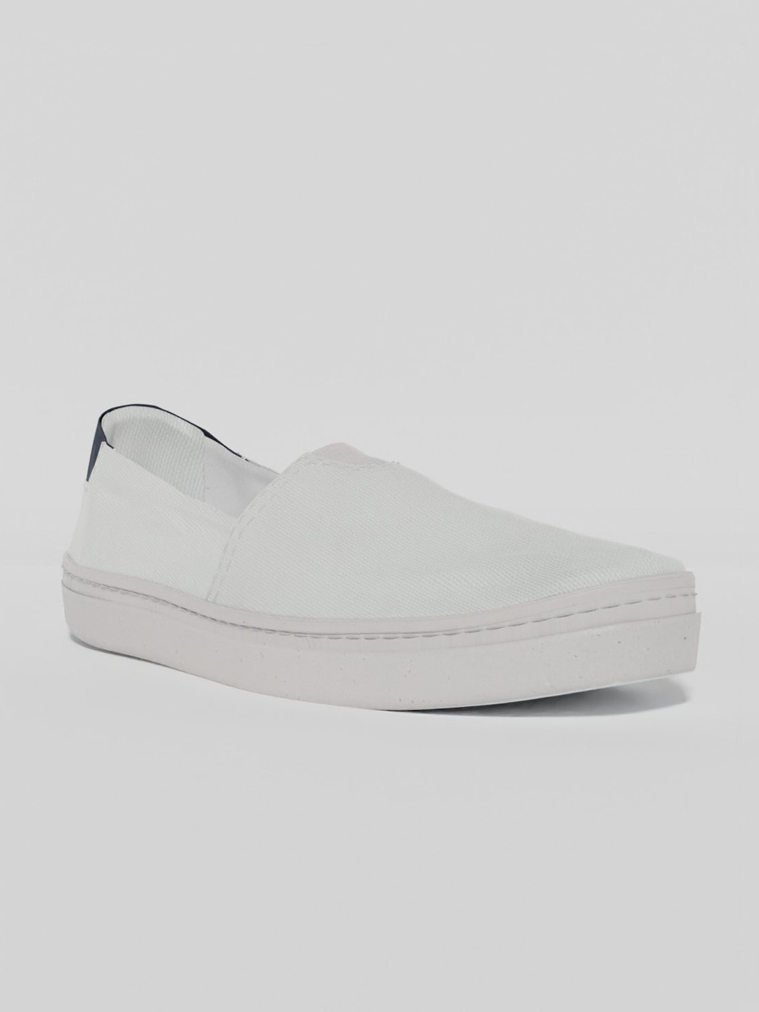

LOKAIT The Sneakers Company Men White Slip-On Sneakers