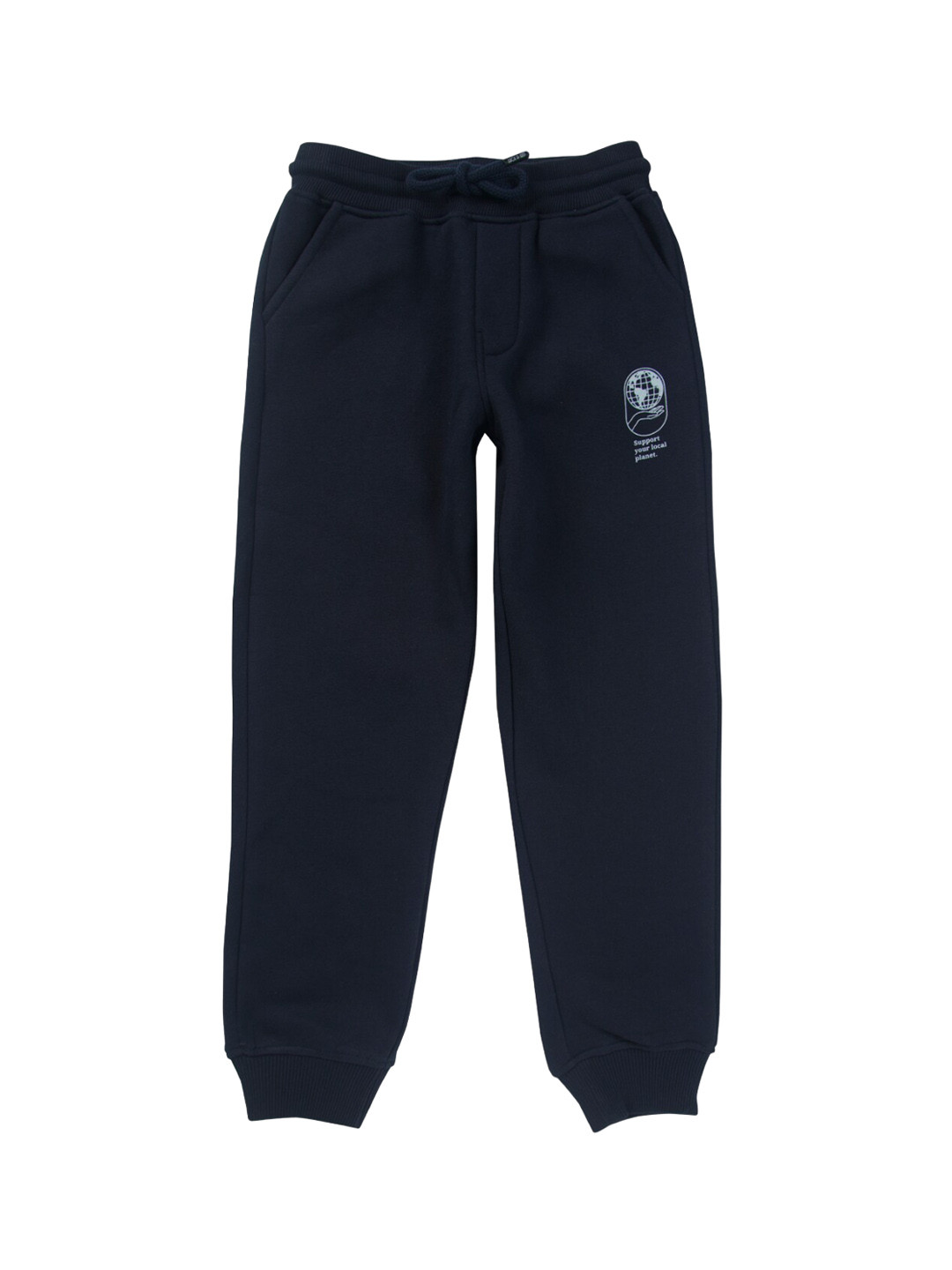 

Gini and Jony Boys Black Cotton Joggers