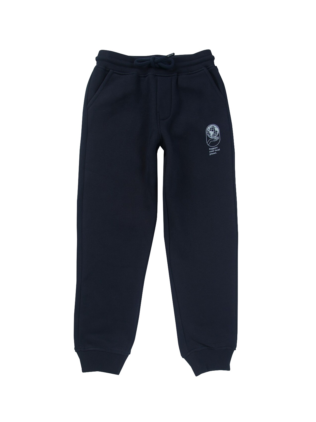 

Gini and Jony Boys Black Cotton Joggers
