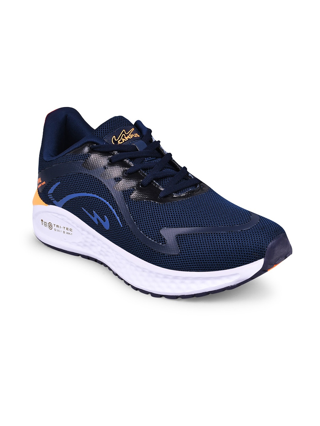 

Campus Men Navy Blue Mesh Running Shoes