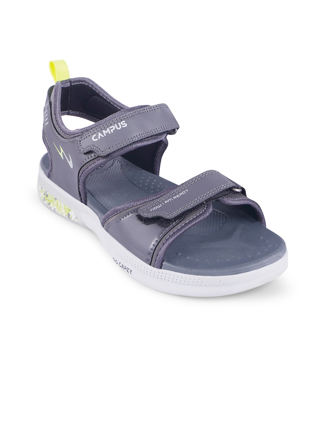 

Campus Men Sandals, Grey