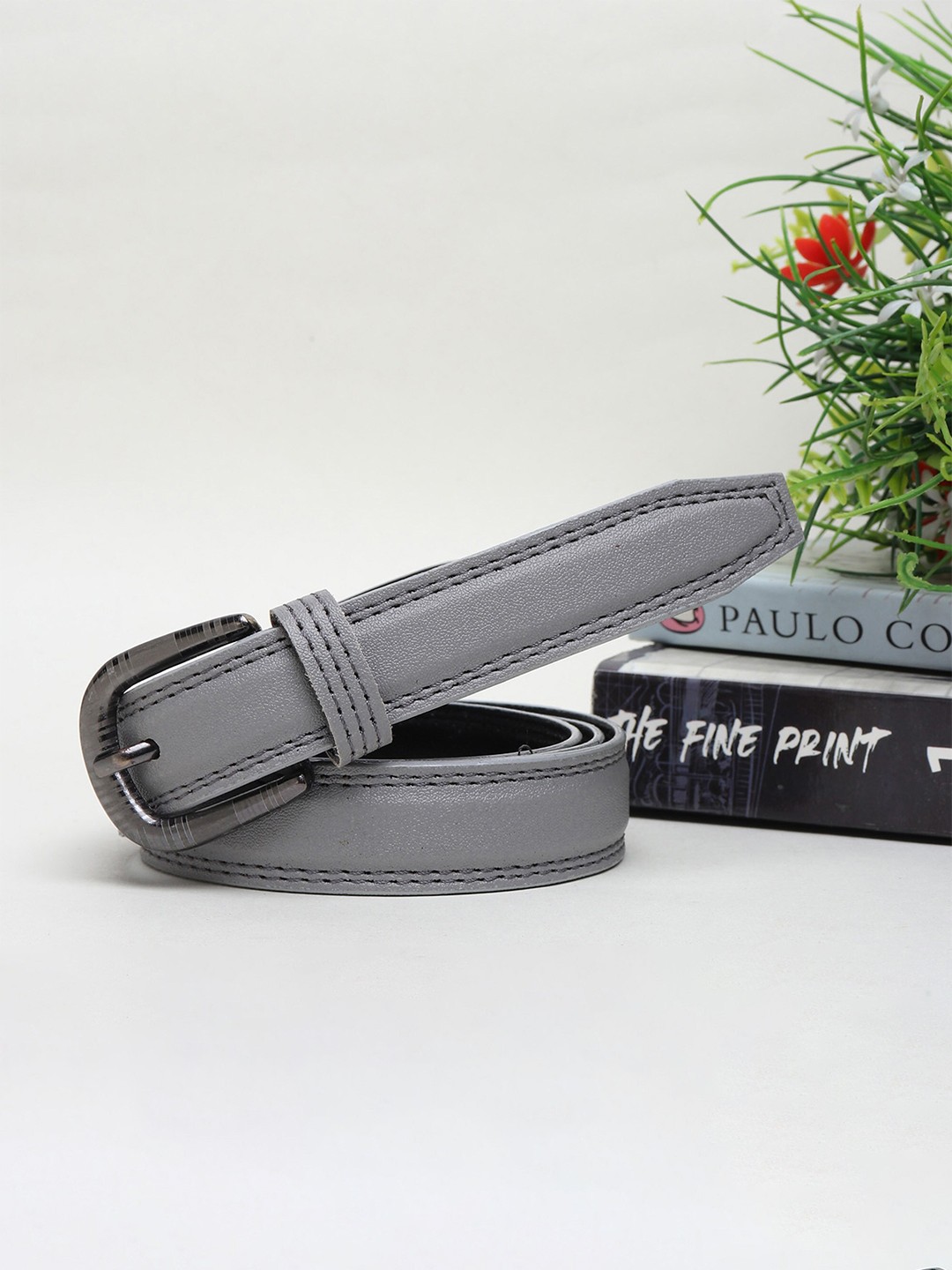 

Swiss Design Women Grey Belt
