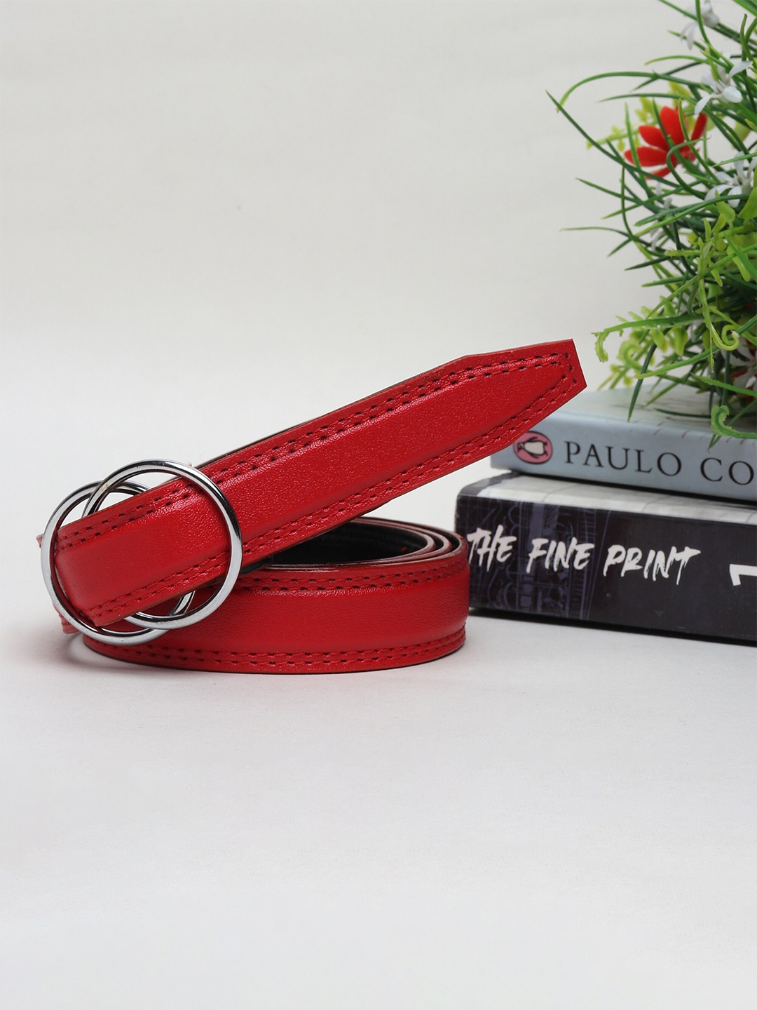 

Swiss Design Women Red Belt