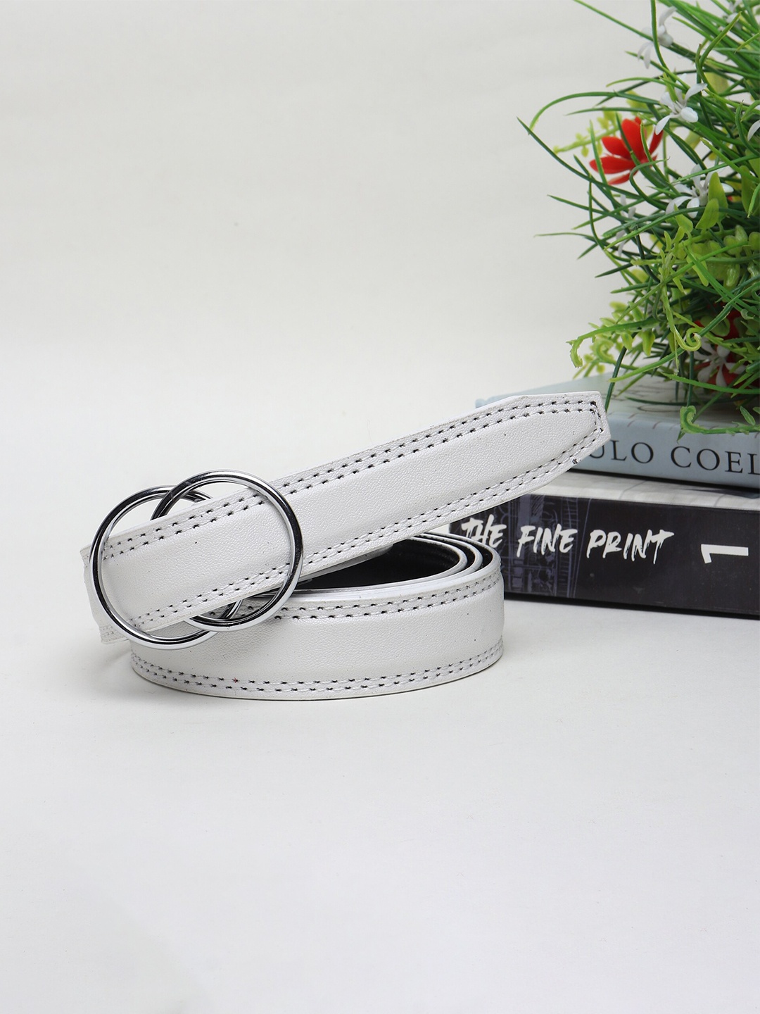 

Swiss Design Women White Belt
