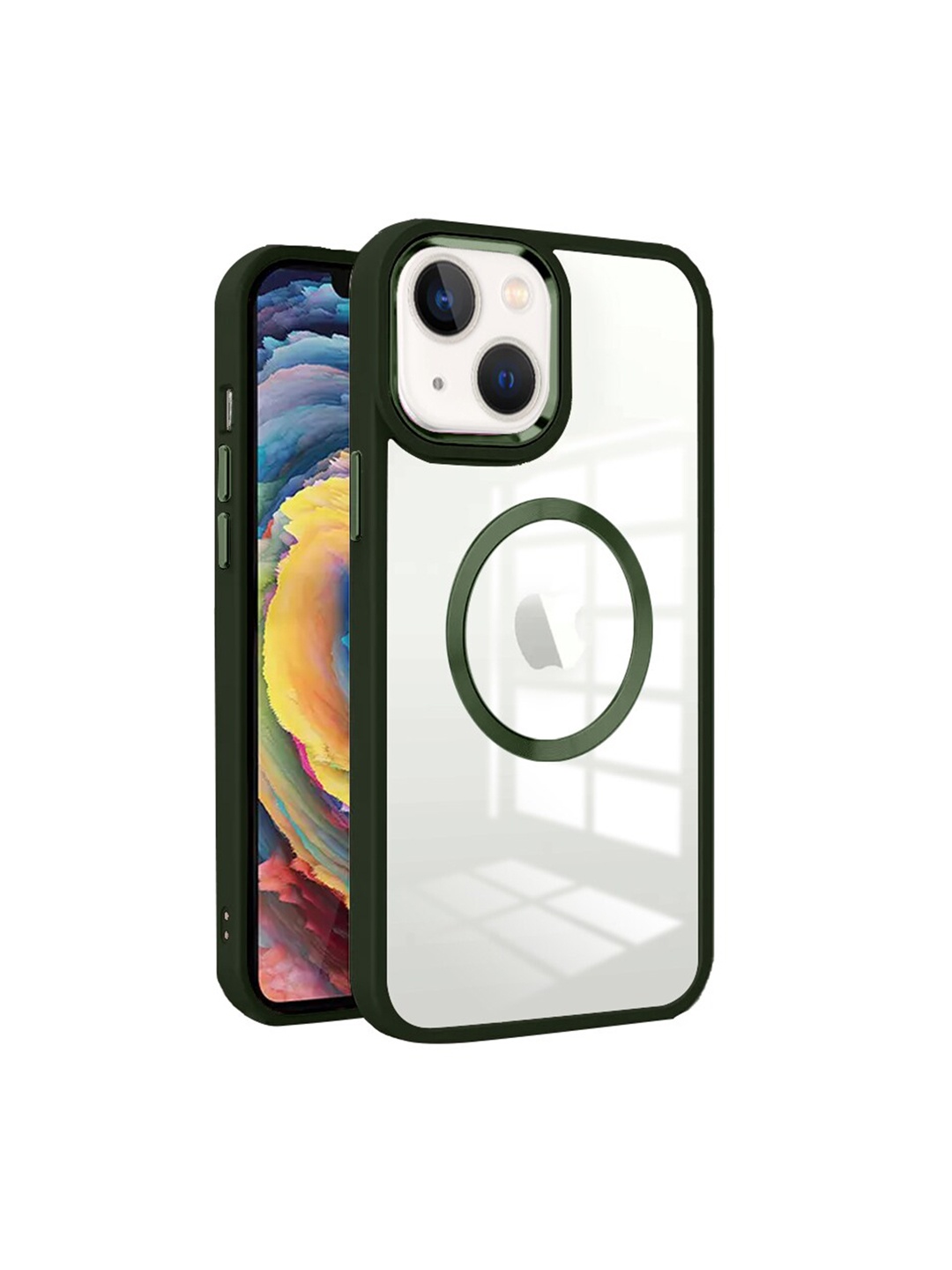 

Karwan Green Apple iPhone 13 with Metal Lens
