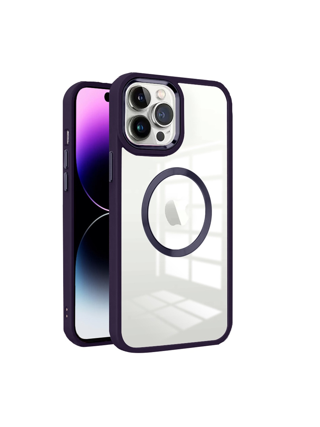 

Karwan Purple iPhone 14 Pro Max Polycarbonate Phone Back Case