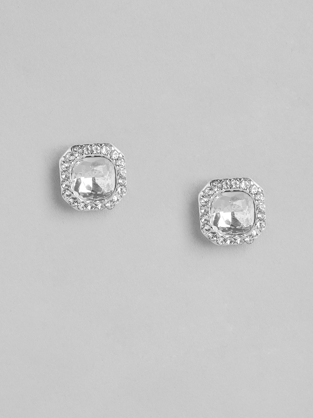 

Forever New Silver-Plated Square Studs