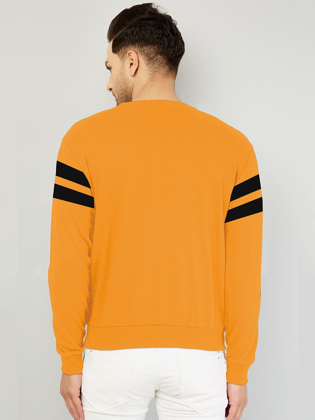 

AUSK Men Grey Checked Sweatshirt