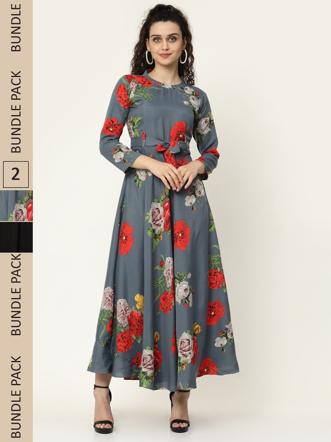

MISS AYSE Multicoloured Floral Maxi Dress, Multi