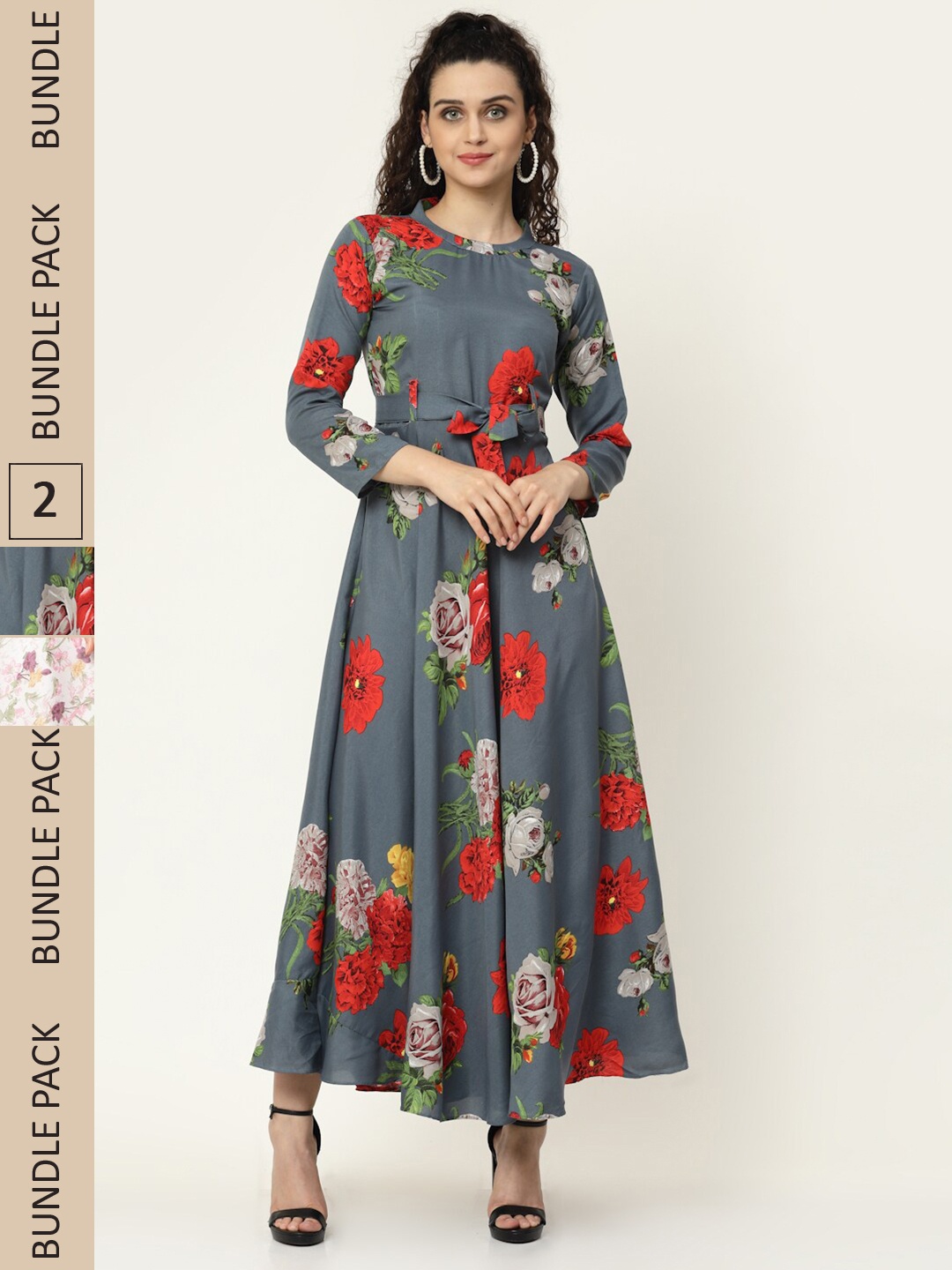 

MISS AYSE Multicoloured Floral Maxi Dress, Multi