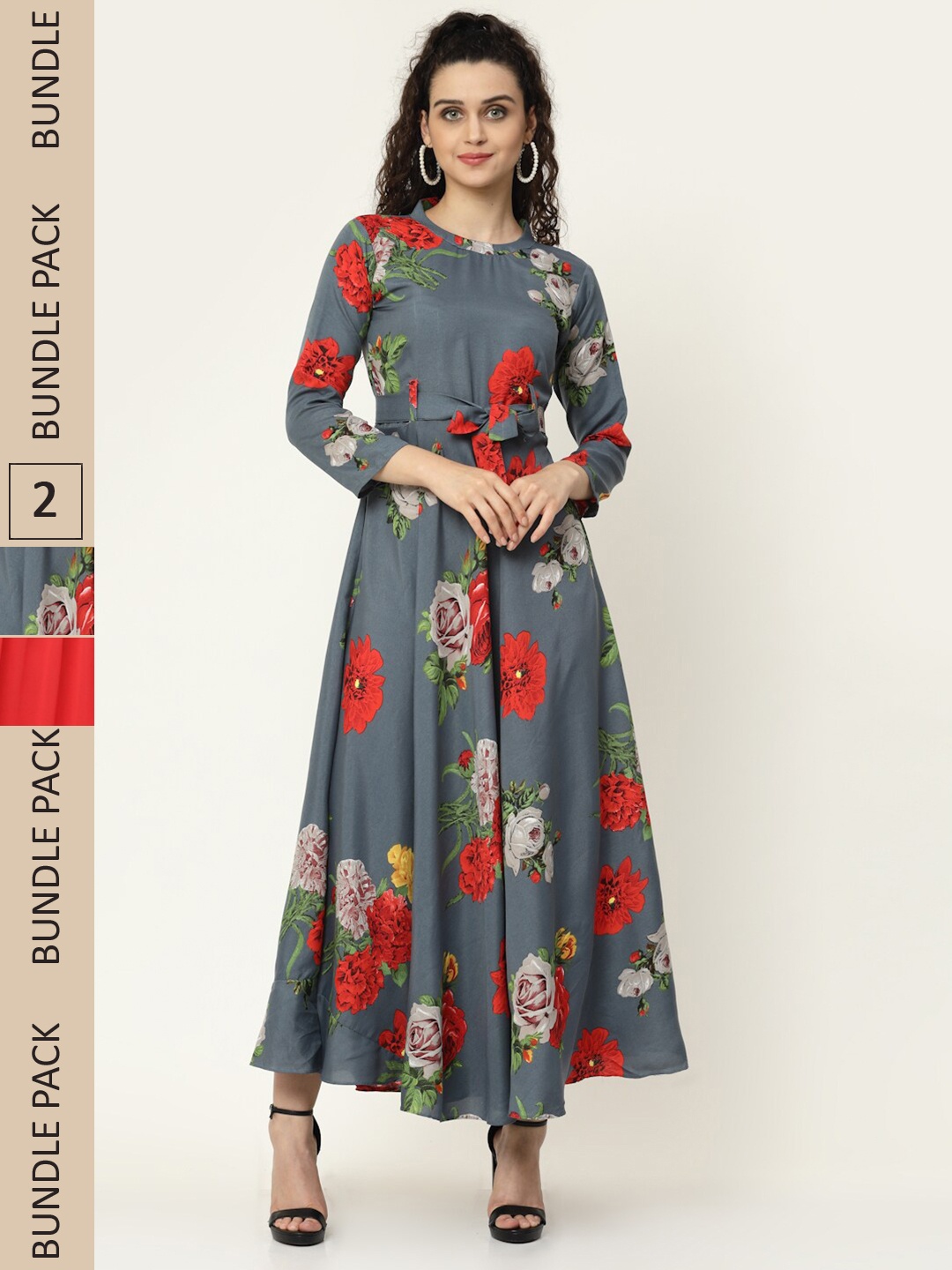 

MISS AYSE Multicoloured Floral Maxi Dress, Multi