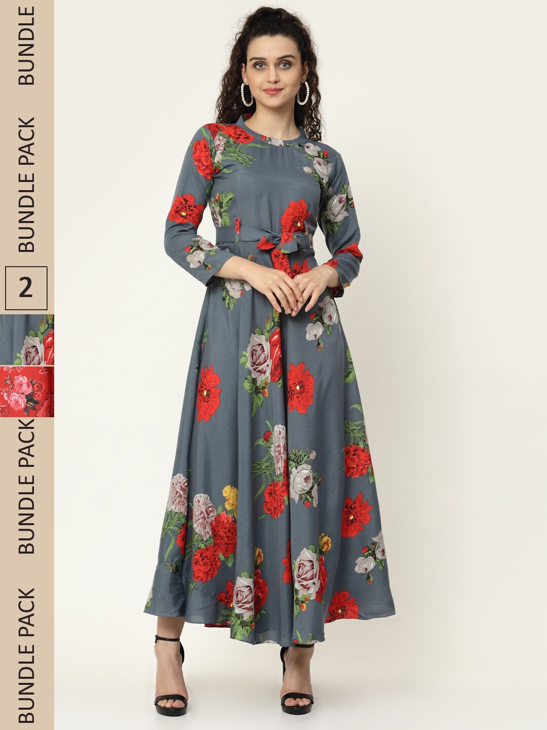 

MISS AYSE Multicoloured Floral Maxi Dress, Multi