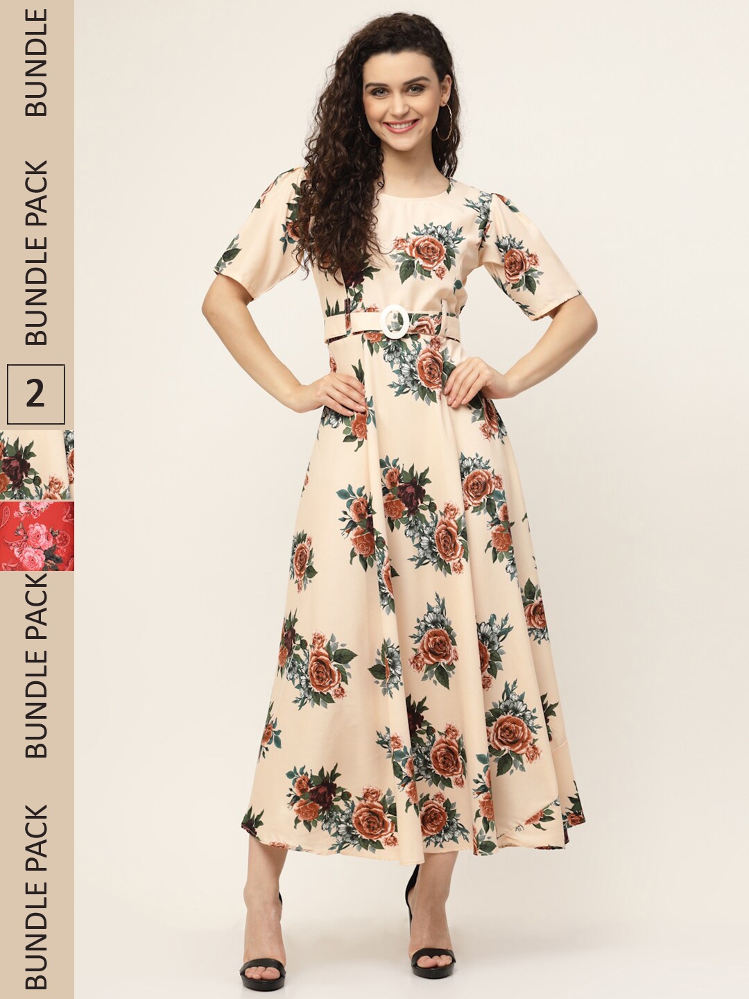 

MISS AYSE Multicoloured Floral Maxi Dress, Multi