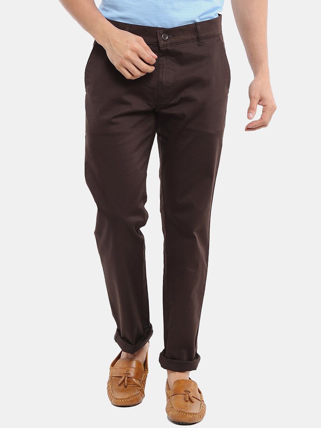 

V-Mart Men Brown Classic Chinos Trouser