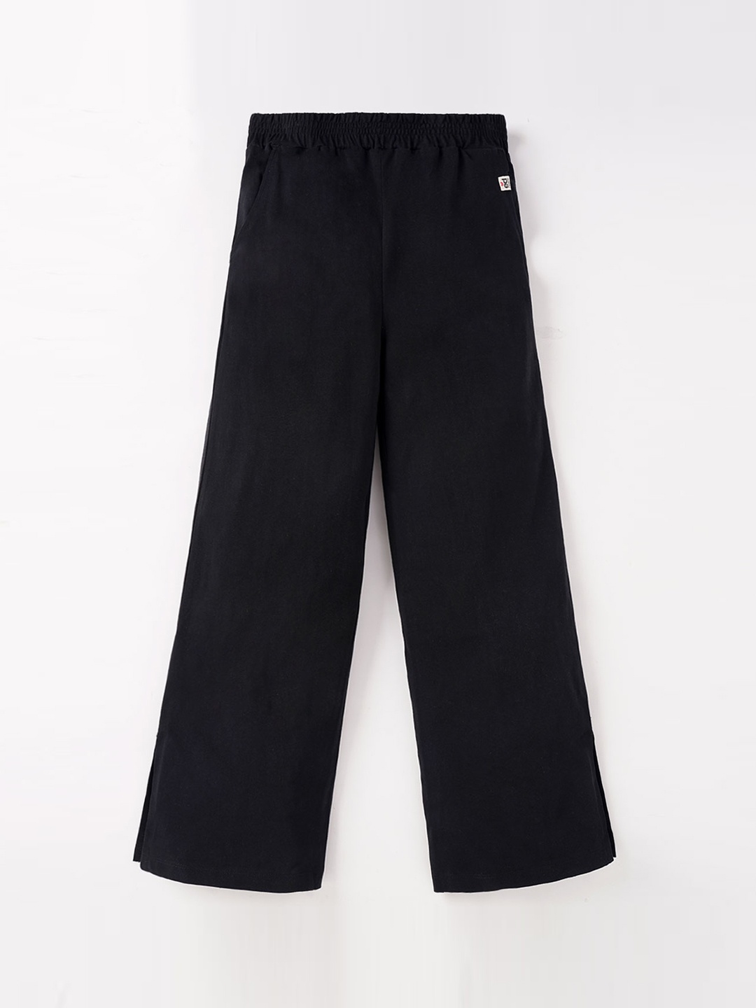 

edheads Girls Black Cotton Track Pants