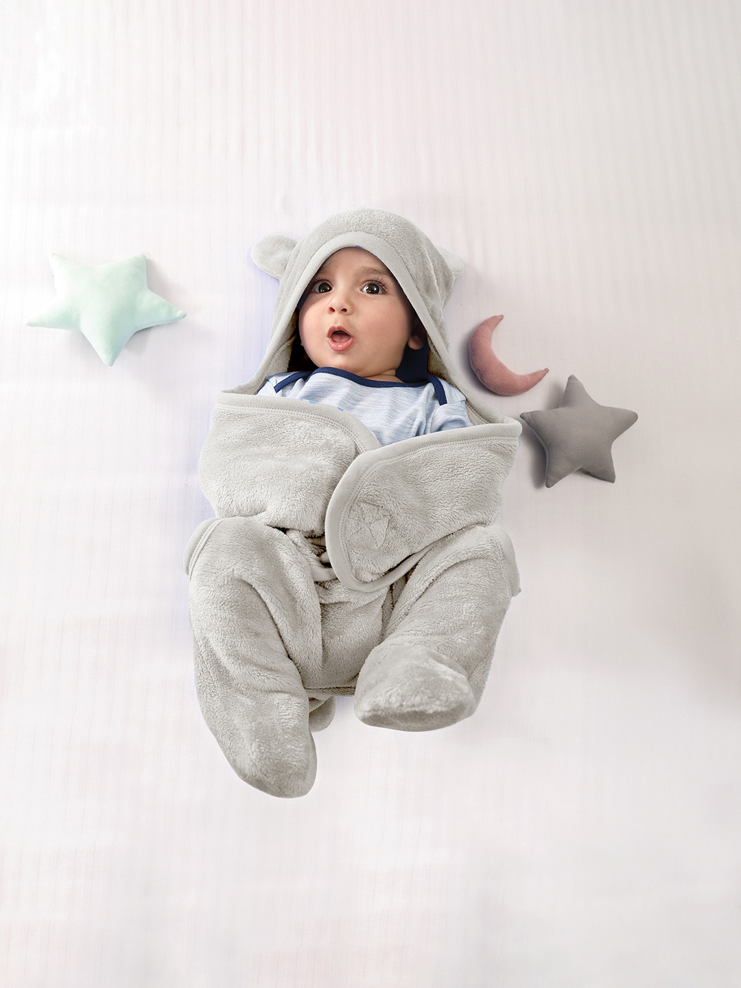 

MiArcus Koala Grey Heavy Winter 233 GSM Single Bed Blanket