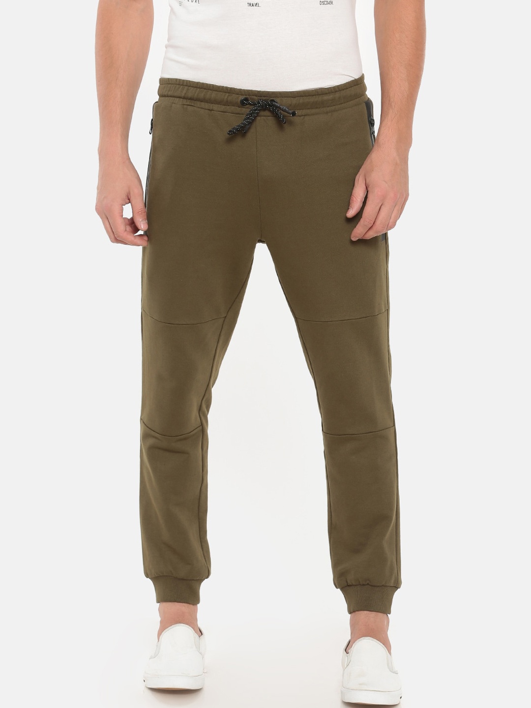 

t-base Men Olive Cotton Joggers