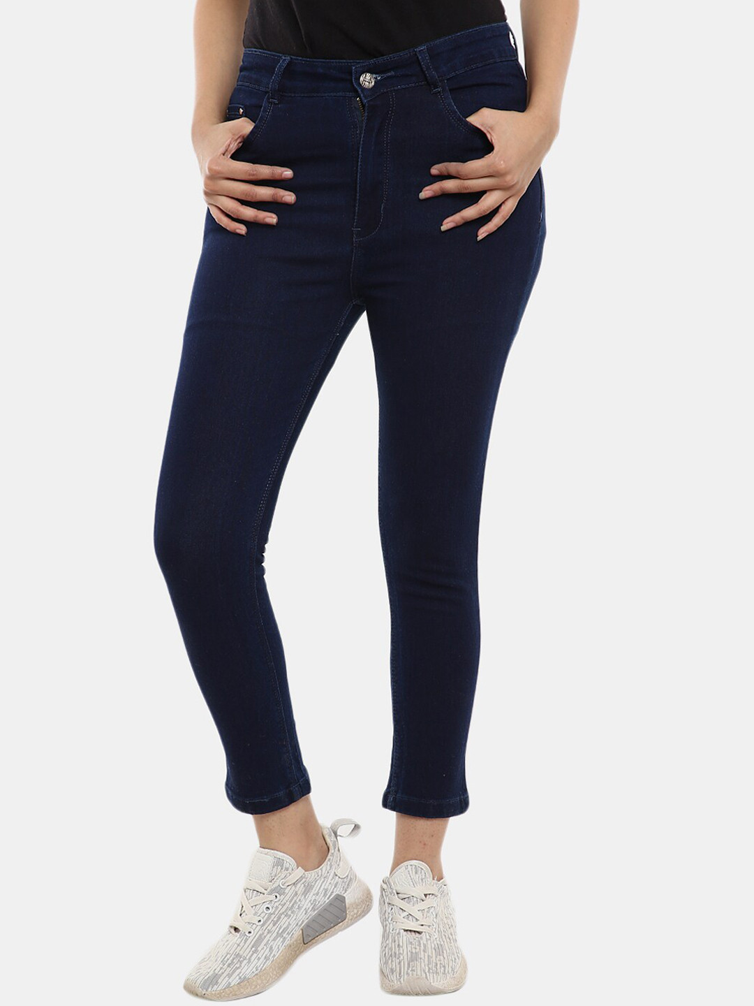

V-Mart Women Classic Jeans, Blue