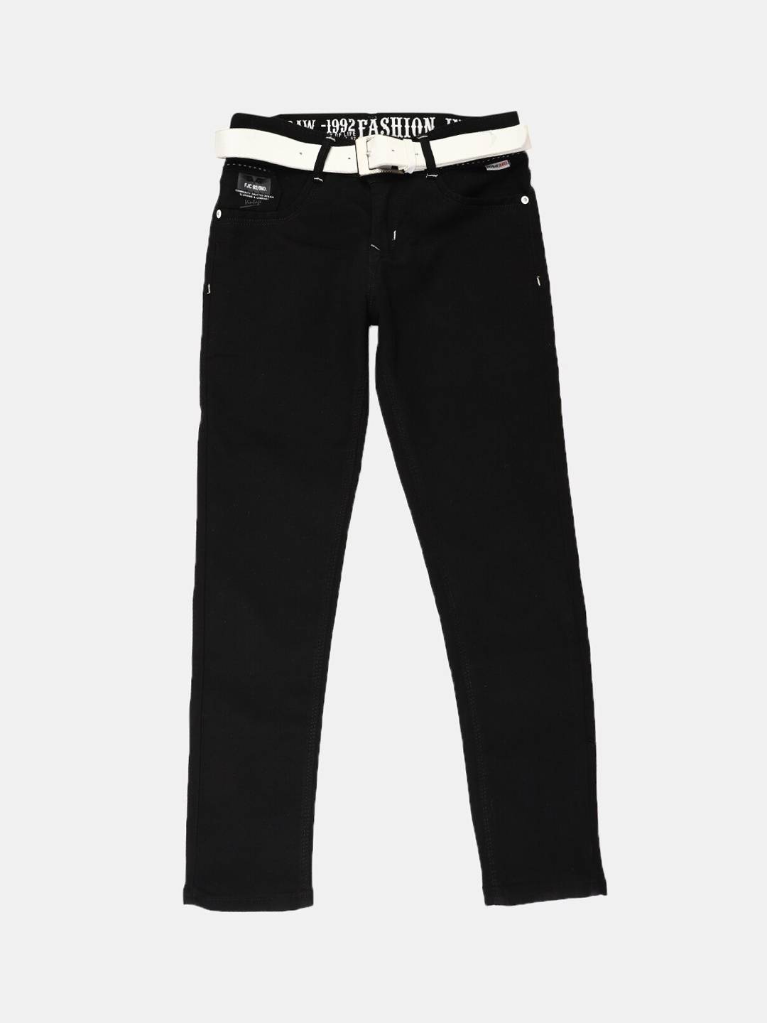 

V-Mart Boys Black Classic Cotton Jeans