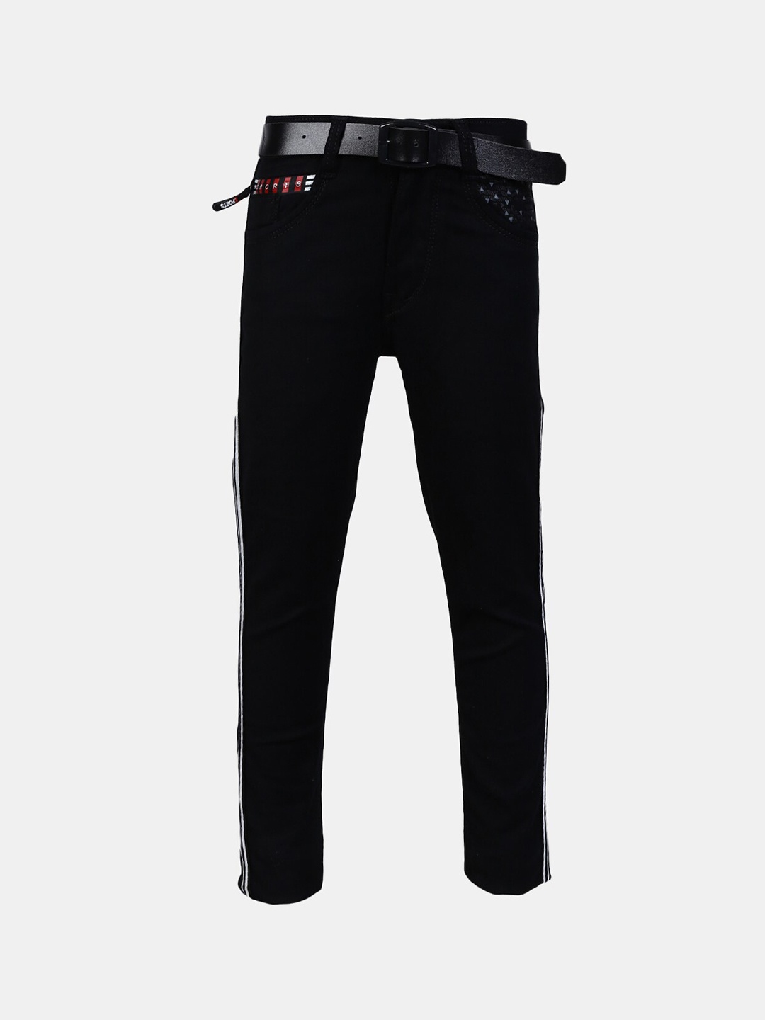 

V-Mart Boys Black Classic Cotton Jeans
