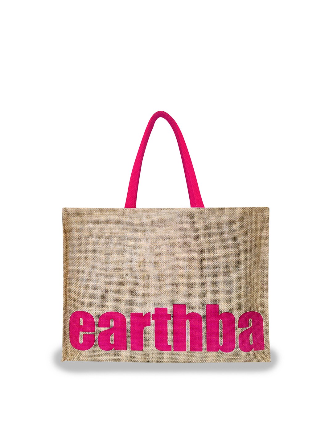 

earthbags Beige Printed Shopper Tote Bag