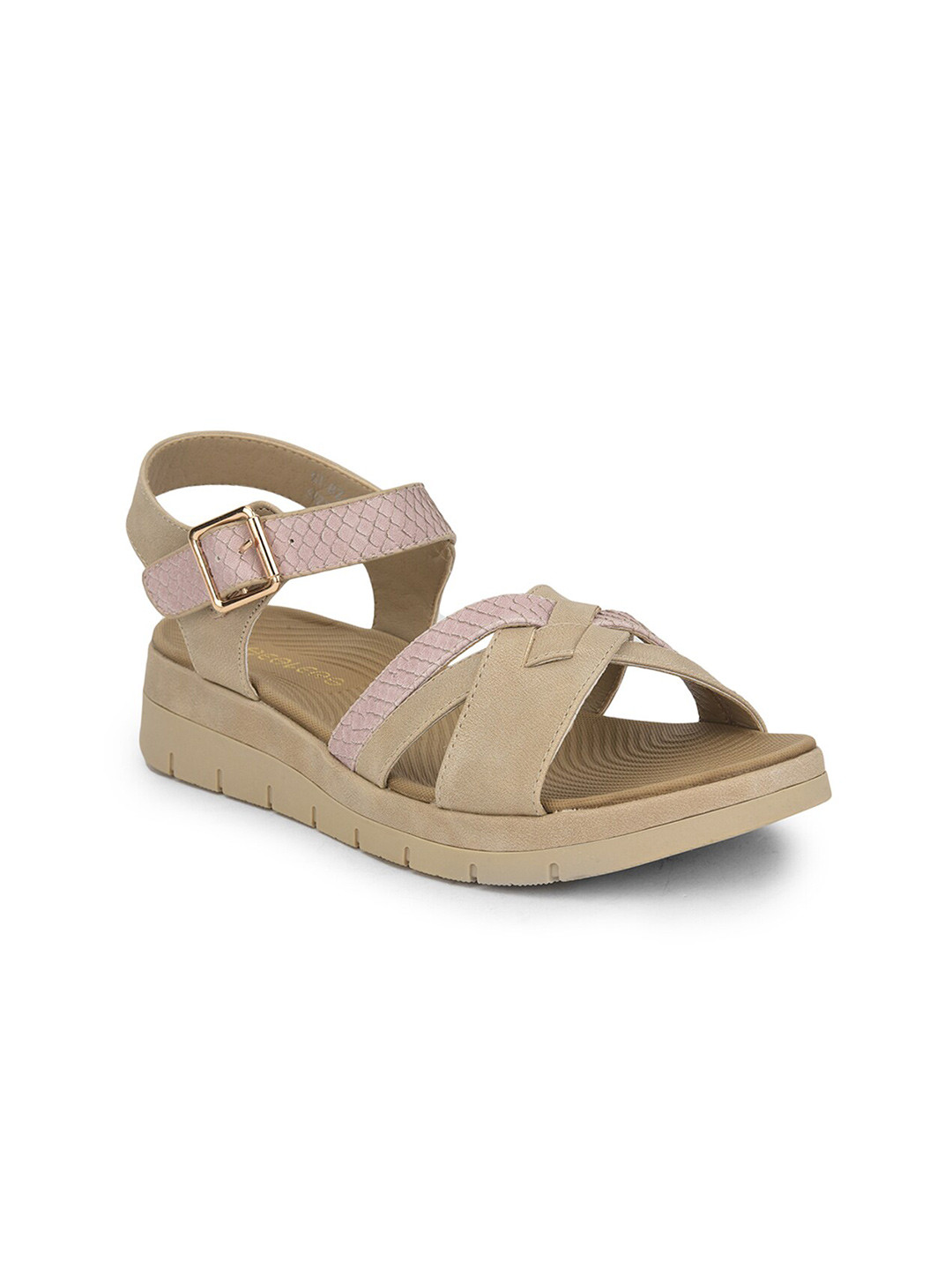

Liberty Women Beige Open Toe Flats