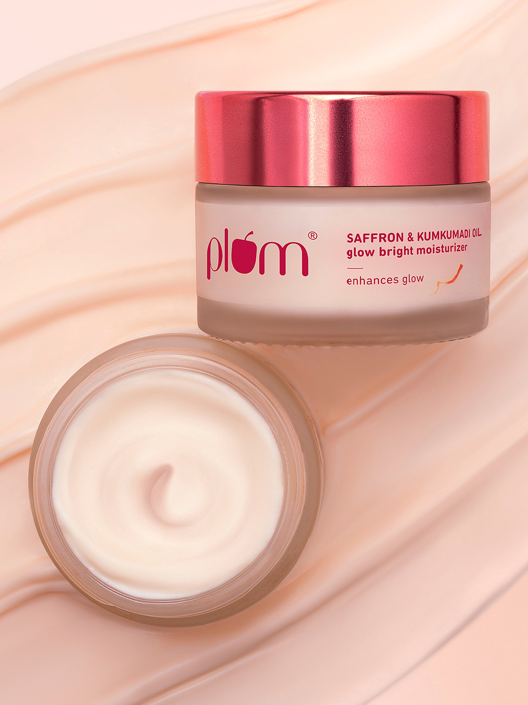 Plum Saffron & Kumkumadi Oil Glow Bright Moisturizer For Dull Skin With SPF 35 - 50g