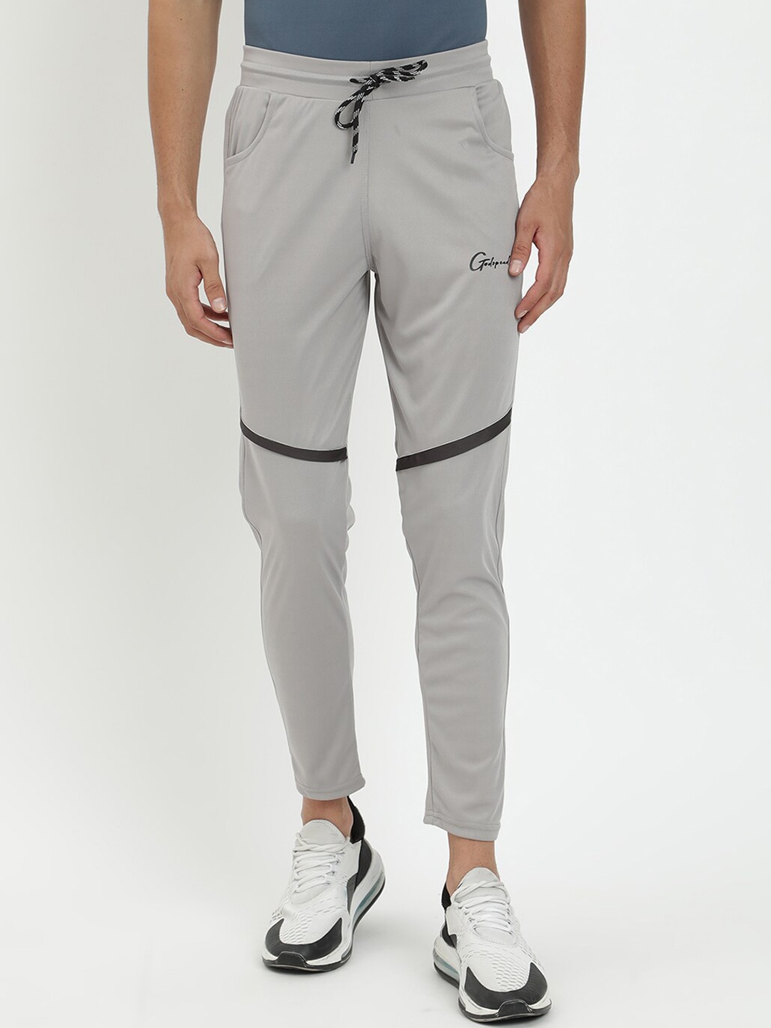 

V2 Value & Variety Men Drawstring Track Pants, Grey