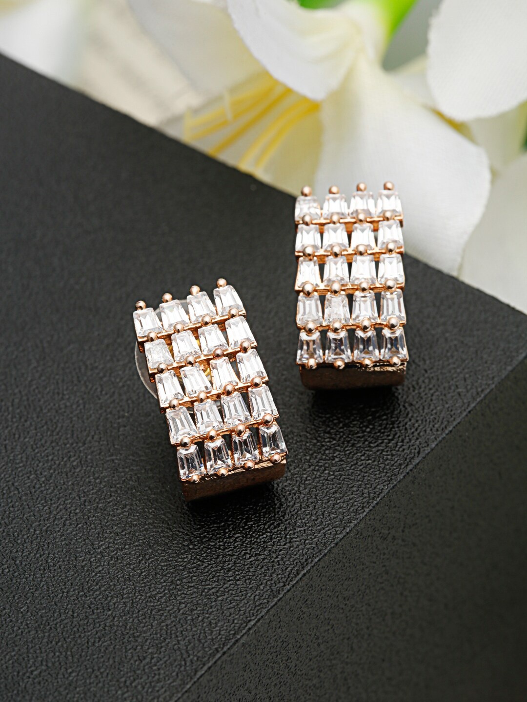 

Shining Diva Fashion Gold-Plated Contemporary Studs Earrings