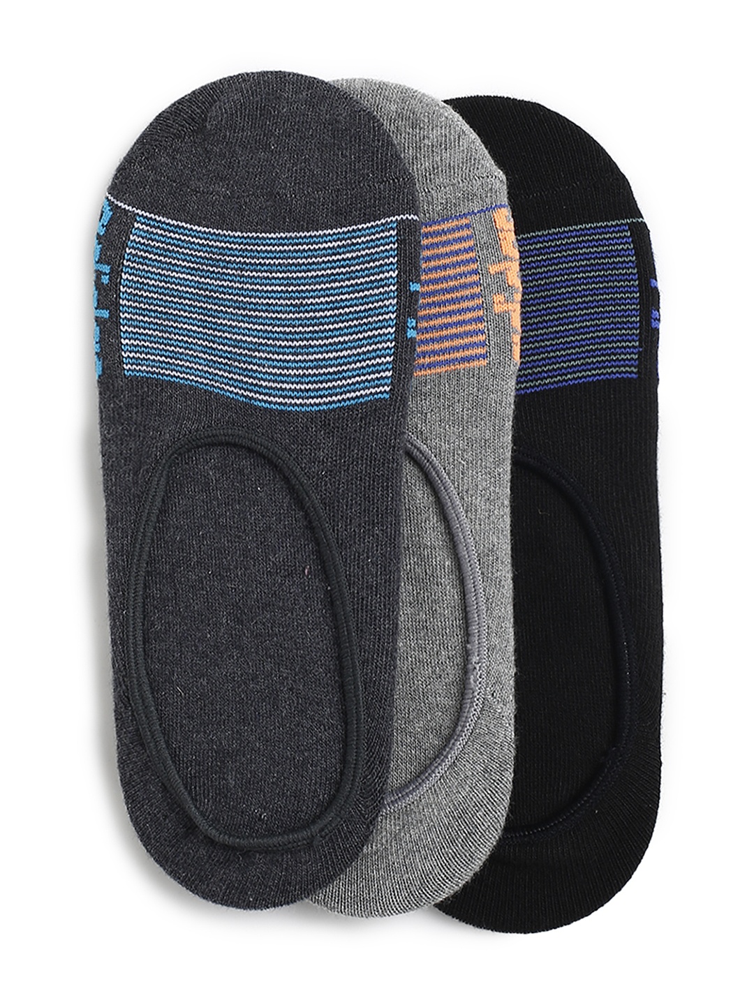 

ADIDAS Men Pack of 3 No-Show Socks, Grey