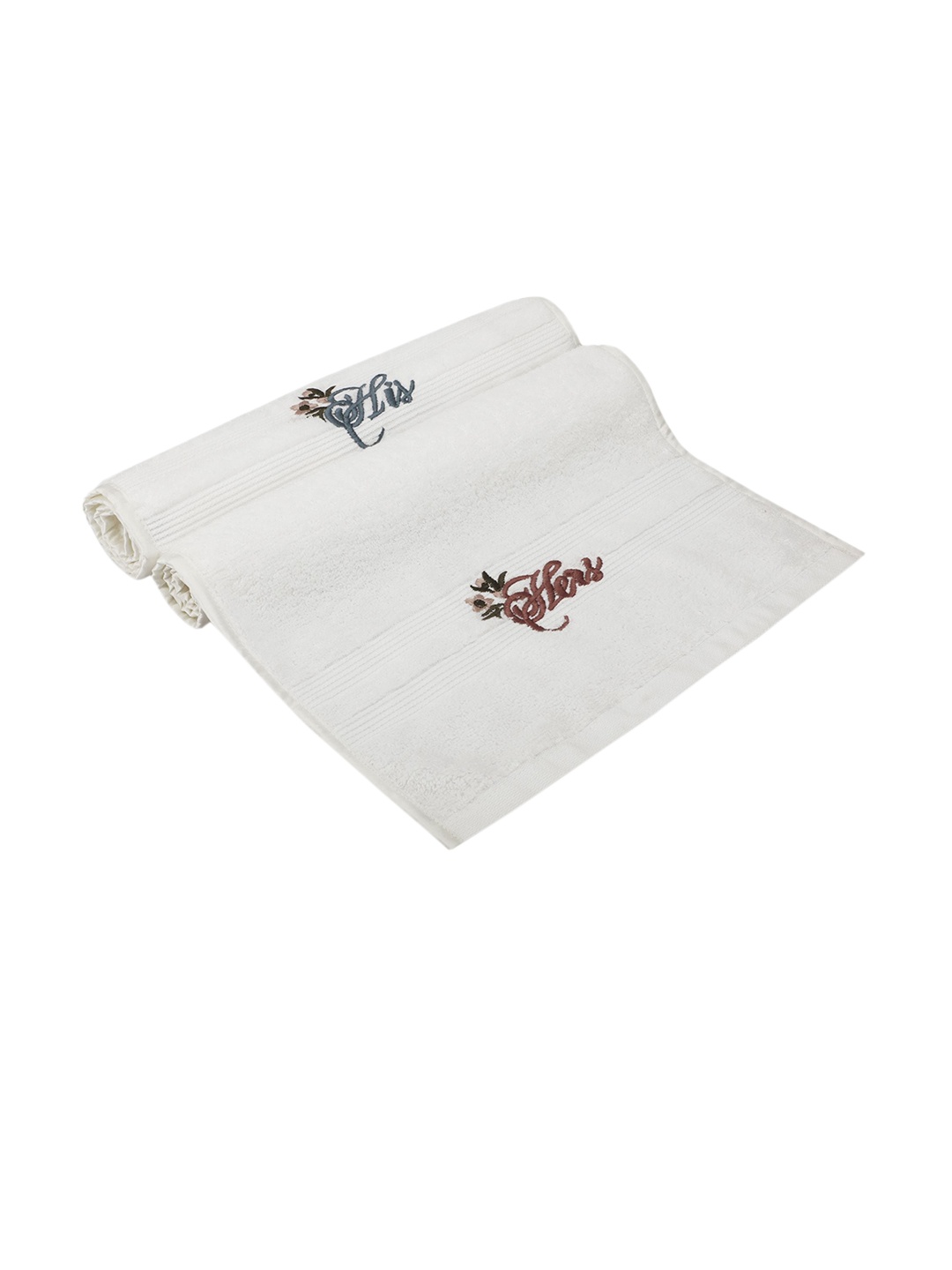 

LUSH & BEYOND White Printed 500GSM Hand Towel