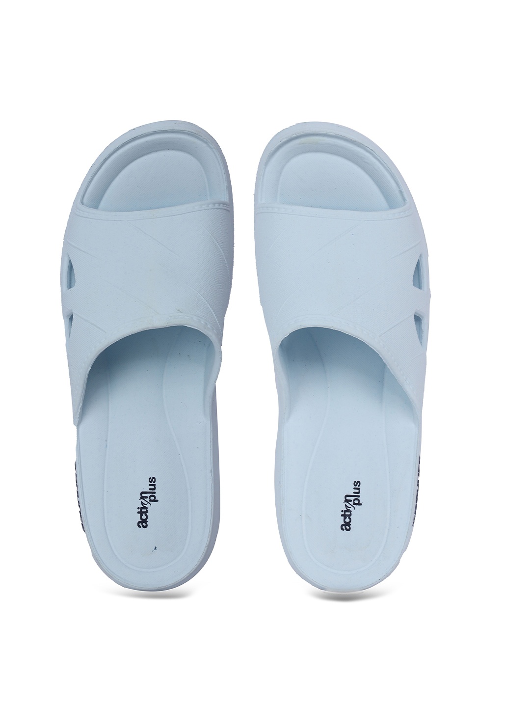 

Action Plus Women Blue Rubber Sliders
