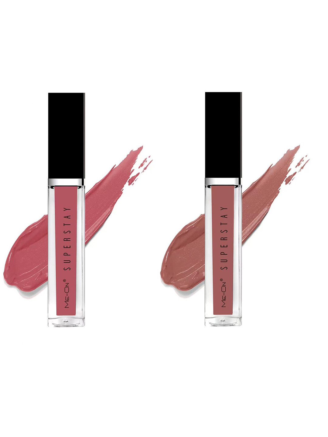 

ME-ON Set Of 2 Super Stay Lip Gloss 6ml Each - Nude 19 & Nude Nuance 20