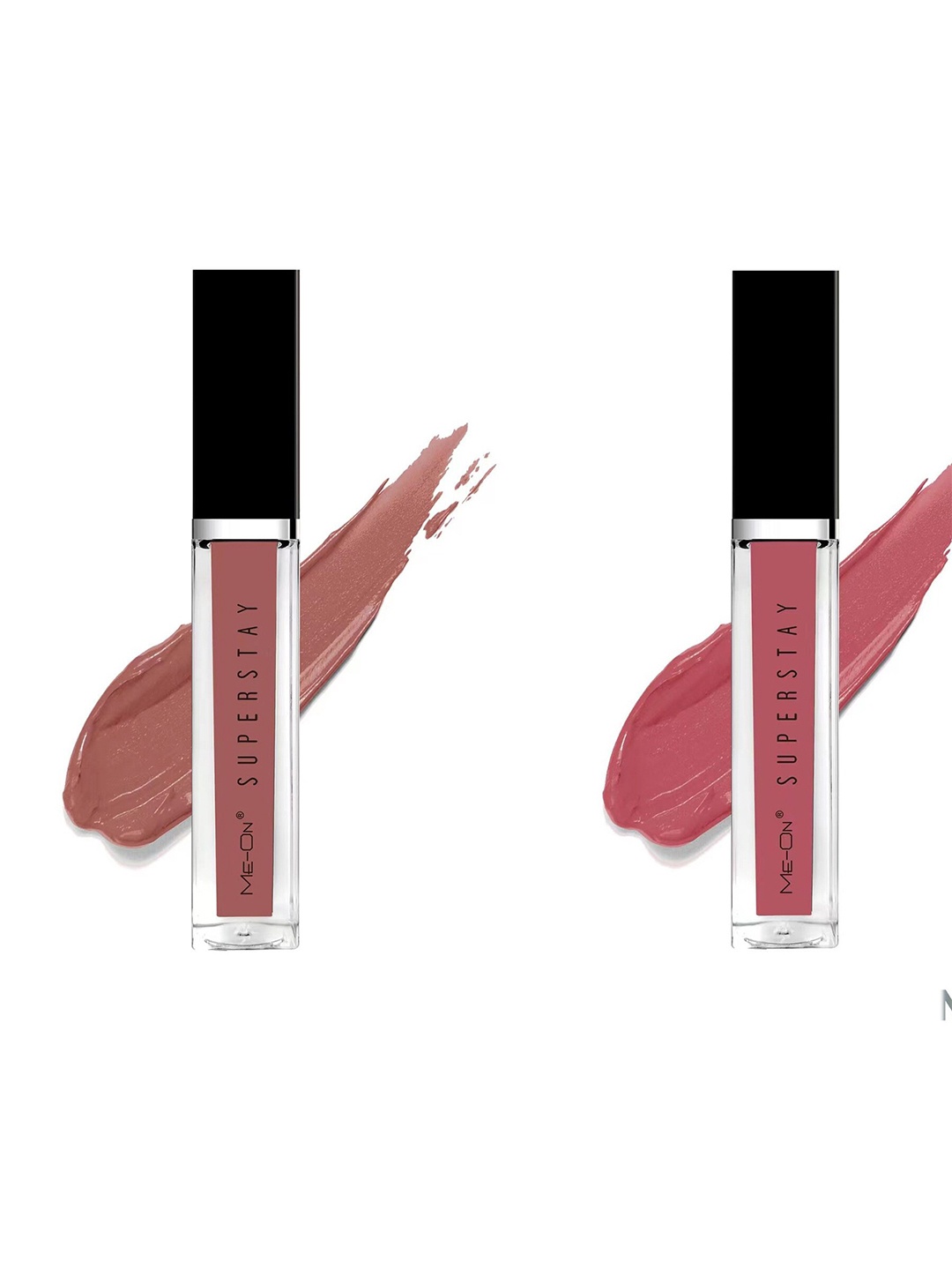 

ME-ON Set Of 2 Super Stay Lip Gloss 6ml Each - Nude Nuance 20 & Mysterious Nude 23