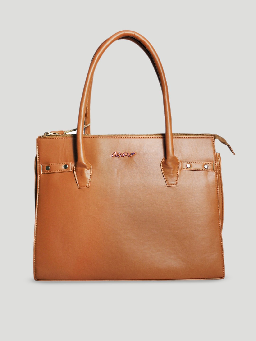 

shashvi Women Tan Structured Shoulder Bag