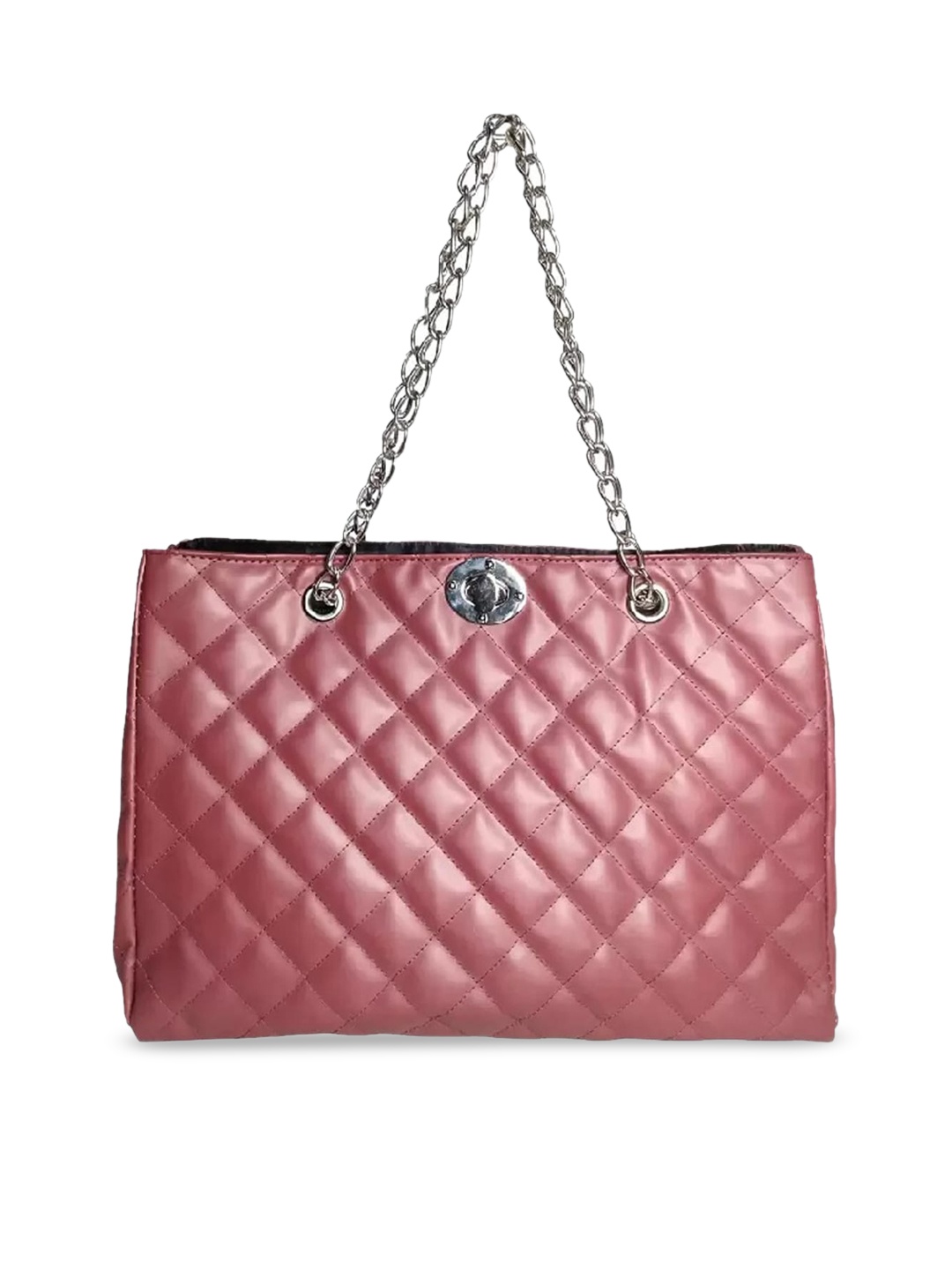 

shashvi Women Maroon Structured Shoulder Bag with Quilted